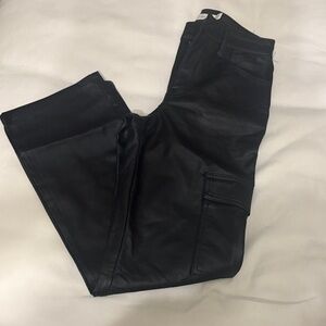 Black Leather Pants